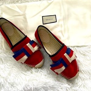 Gucci espadrille like new
